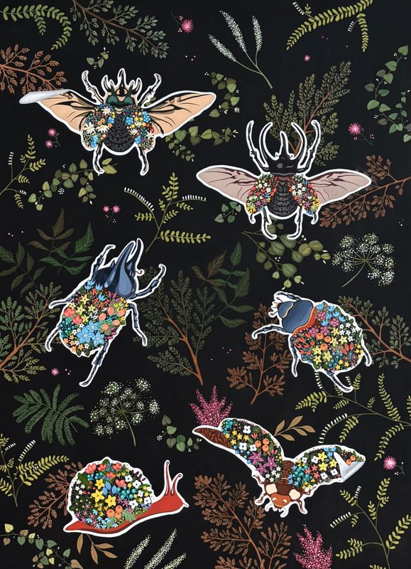 이나경, Sticker Garden 01