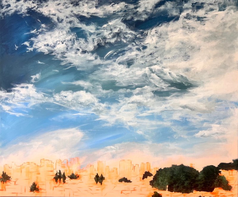 이윤경, Consolations_60.5x72.8cm_acrylic on canvas_2024