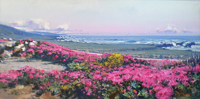 해변의 미풍 — 차일만 작품