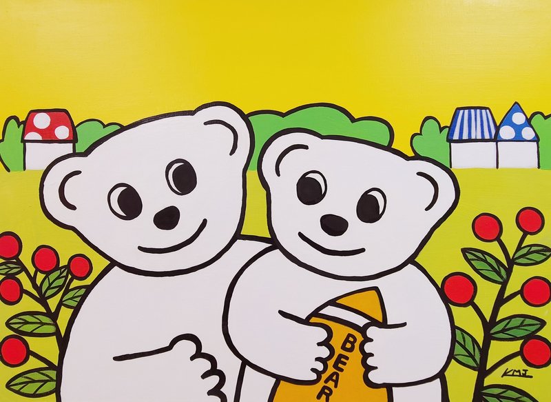 김민정, 곰가족의 행복한 시간