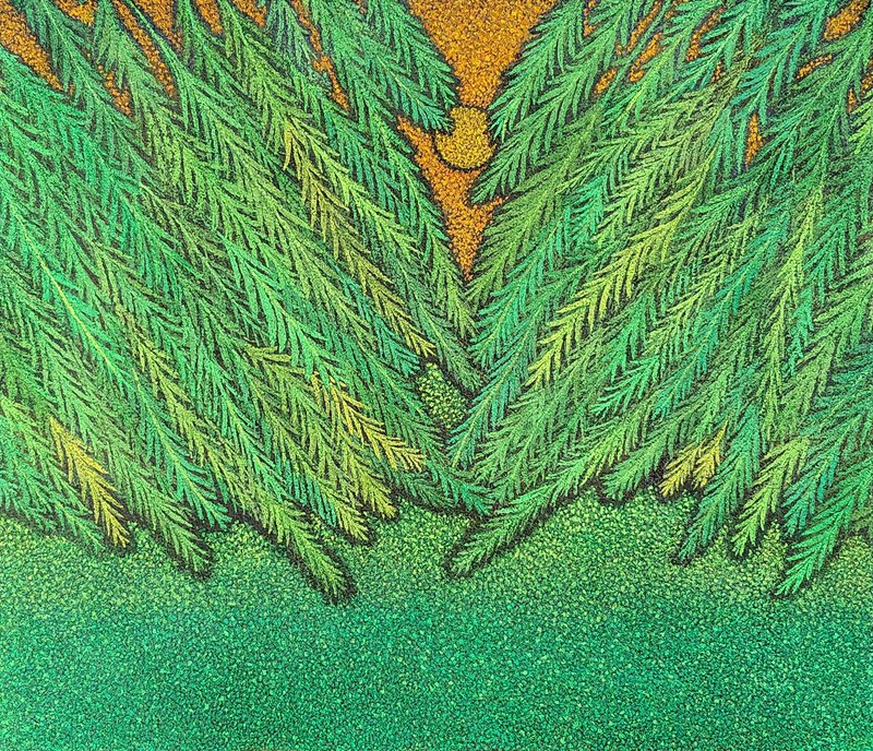 김미애, 초록의 위로(Solace in Green)