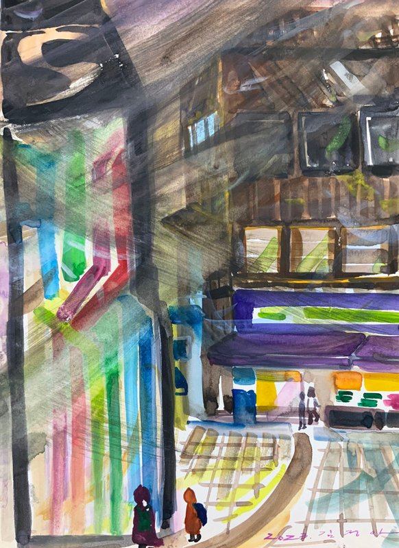 김정아, 서면, 부산