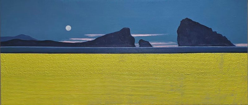 유승조, 결=바다이야기(Story of the Sea, 2026-08-03) 30호M변형 90.9X40.0,  2026