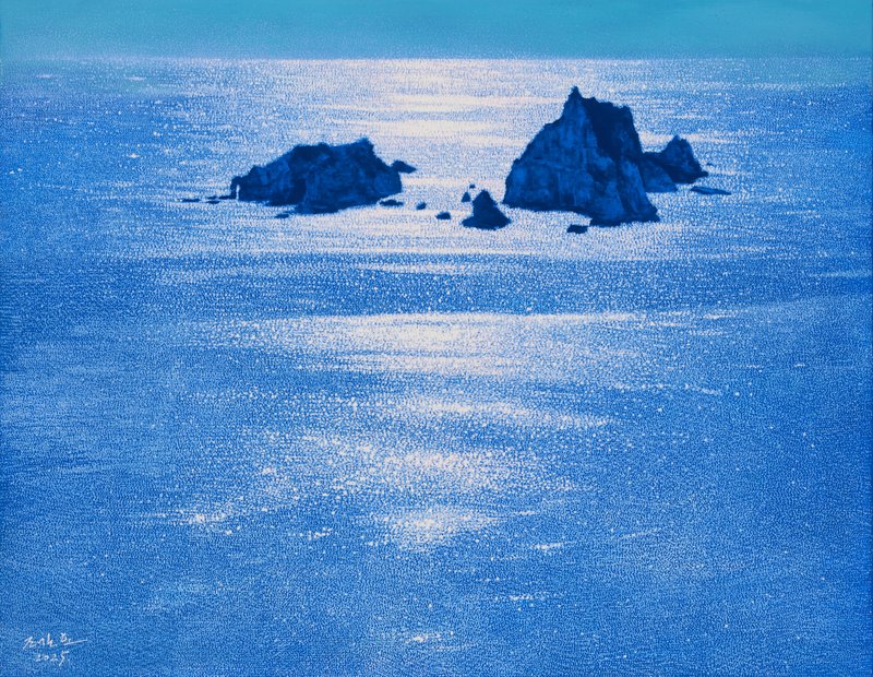 조만호, 윤슬[빛,산산이 흩뿌려지다]No 50.