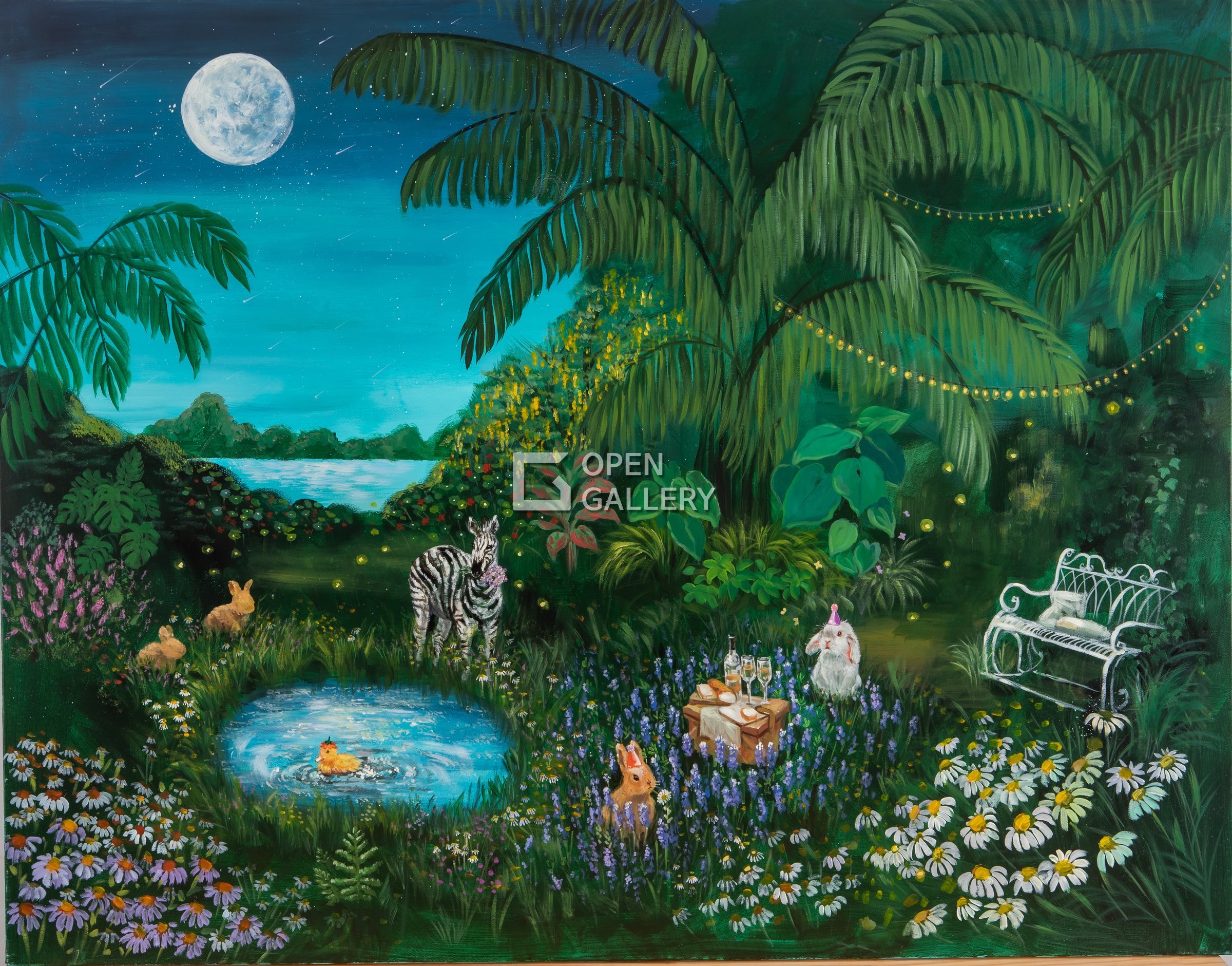 썬키 garden of dreams 오픈갤러리