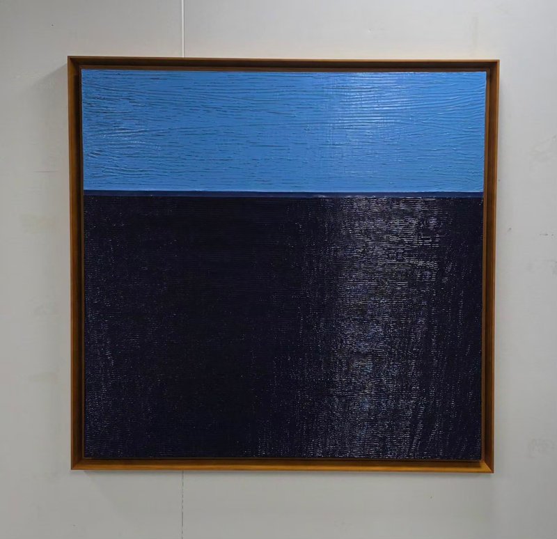 유승조, 결=海( Open Sea, 25-09-05) 50호S,   2025 상세 이미지 1