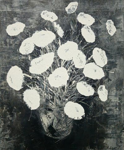 박정선, 알 수 없는 풍경 - 흰 꽃