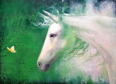 송수정, 하얀 발굽과 작은 날개