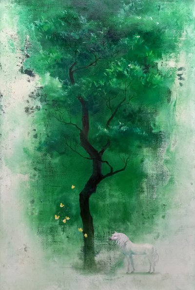 송수정, 하얀 발굽과 작은 날개