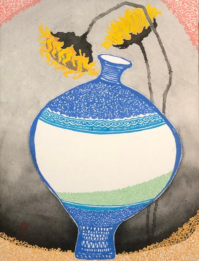 신찬식, 도자기와 해바라기