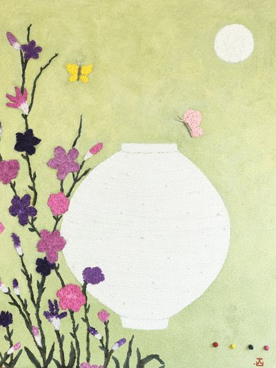 정이진, 달항아리 (풍요,행복담기)