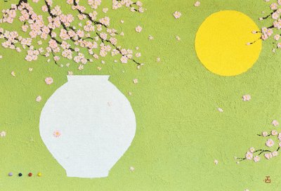 정이진, 달항아리(풍요,행복담기)