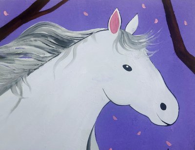안진경, White horse