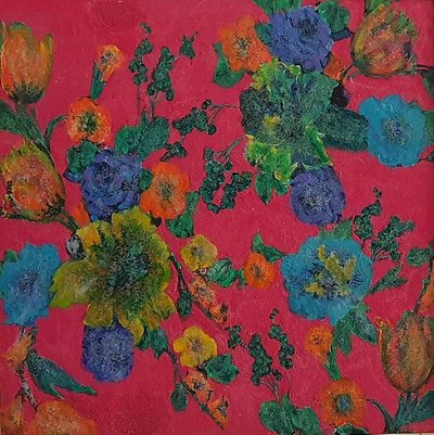 리정, 시간의 연속성 -붉은꽃(the Continuation of Time Red Flowers)