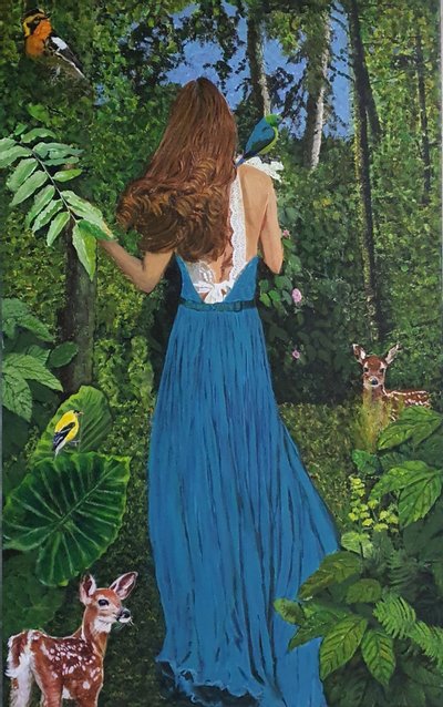 리정, 시간의 연속성 -붉은꽃(The Continuation of Time -Red Flowers)