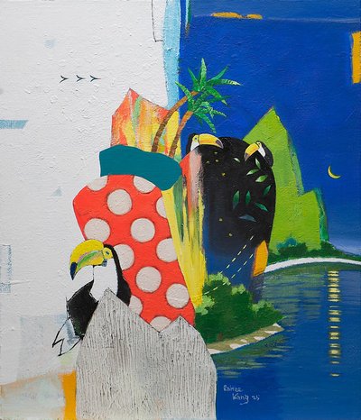 강라희, The Polka Dot Oasis Forest 도트무늬가 있는 오아시스 숲