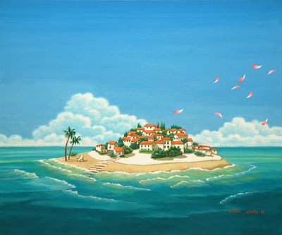 강라희, The Island-Red Roofs 빨간지붕이 있는 섬