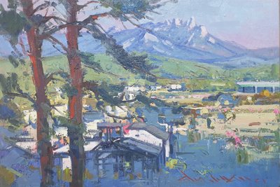 차일만, 오봉산을 보며