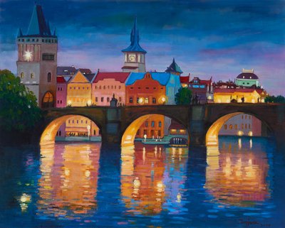 정해옥, 프라하 야경