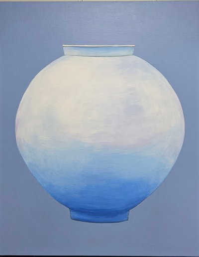 임승희, A  Moon Jar Filled with the Sky (하늘빛을 담은 달 항아리 25-2)