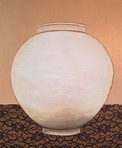 임승희, The Beauty of Traces : Moon Jar ( 흔적의 미 ; 달  항아리 25-17 )