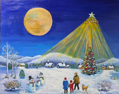 임승희, Blessing Under the Moonlight.  (달빛 아래 축복 25-18)