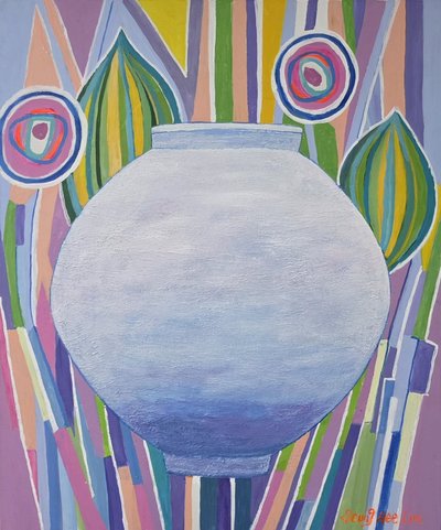 임승희, A Vessel for  Blessing  (복을 담는 그릇, 달 항아리 26-3  )