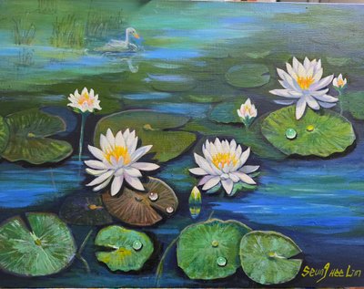 임승희, 고요가 머무는 연못 (수련-26-7)