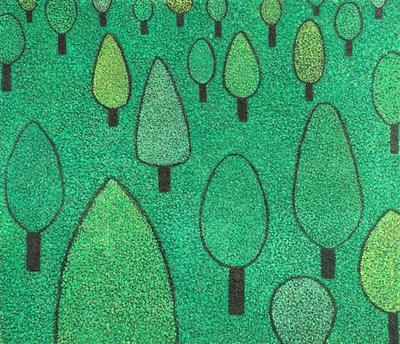 김미애, 초록의 위로(Solace in Green)