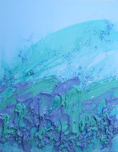 메테즈(김양희), 바람에 흩날리는 숲 No.2 (Forest blowing in the Wind No.2)