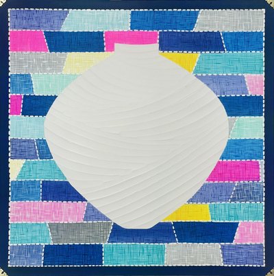 김병주, 달항아리_ 모시달 1