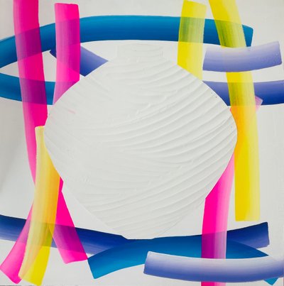 봄날(김병주), 달항아리_축복(祝福) 53 운수대통