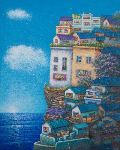 설향 조경주, 쪽빛 가득한 바다마을