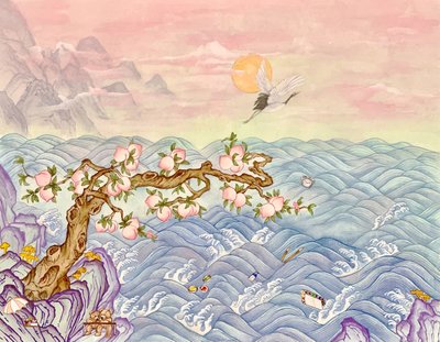 이지정, 도원반도도