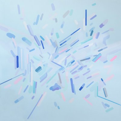 원상은, 자동기술 색채지도 no.23