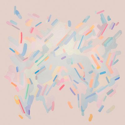원상은, 자동기술 색채지도 no.30