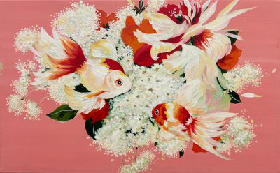 이윤진, 꽃다발