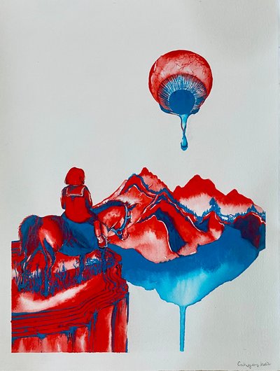 서양희, 산수인물도