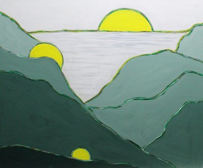 김선정, the green - 산과 달과 물4