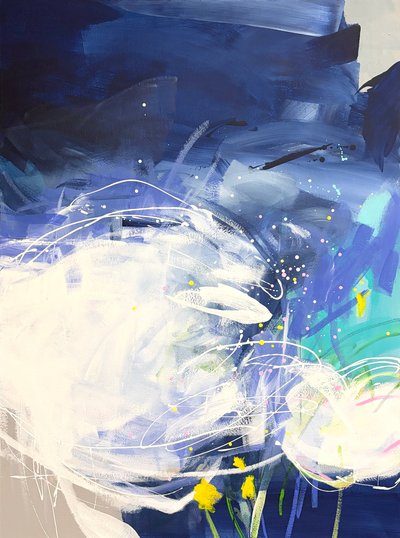 이창분, white bloom