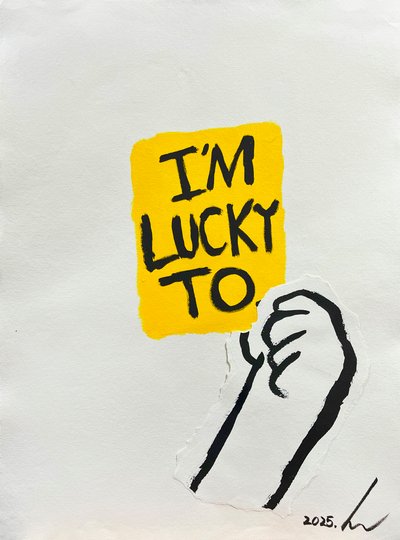 레드기저, I'M LUCKY TO.