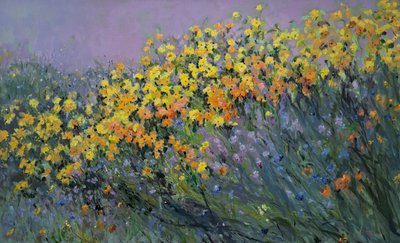 김선영, 만개(청녹원  금계국)