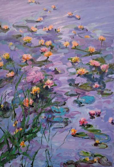 김선영, Water  nymphs (붉은 꽃그늘아래