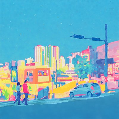 유인, 여기는 blue