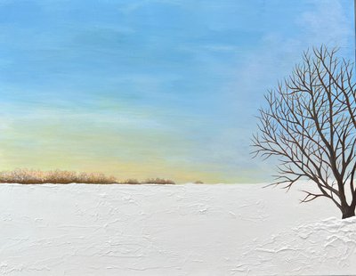 란, 노을이 내리는 어느 겨울 날