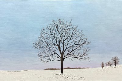 란, 평온한 겨울 풍경