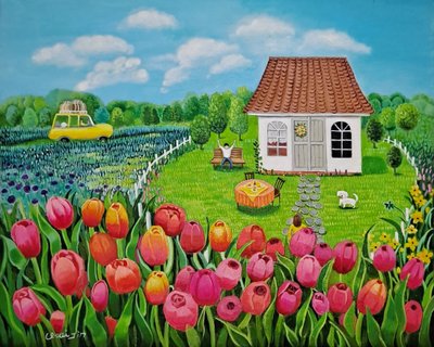 최진, 튤립 정원