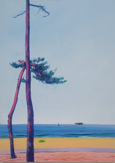 이병헌, 경포해변