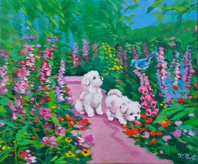 박윤조, 꽃향기를 타고 온 행복한 소식