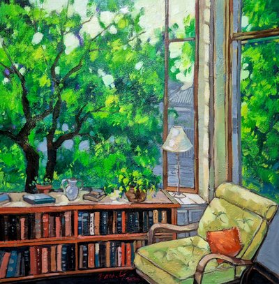 zinna kim, 초록이 머무는 창가